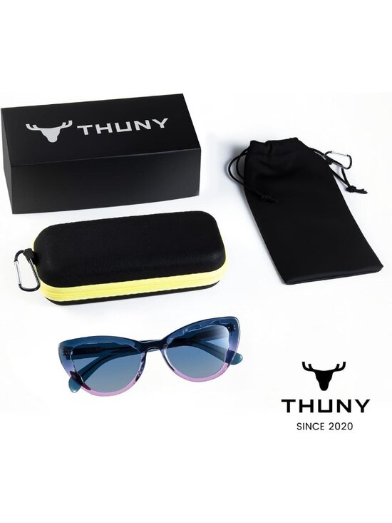 Trendy Retro Cat Eye Sunglasses for Women | UV400 Polarized Gradient Frame